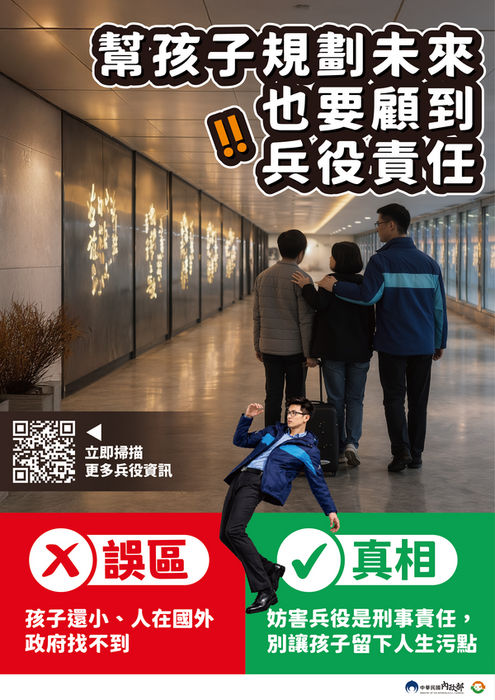 [兵役相關]主旨：檢送內政部防制妨害兵役電子版宣導資料（E-DM），請協助轉知宣導(另開新視窗/png檔)圖片